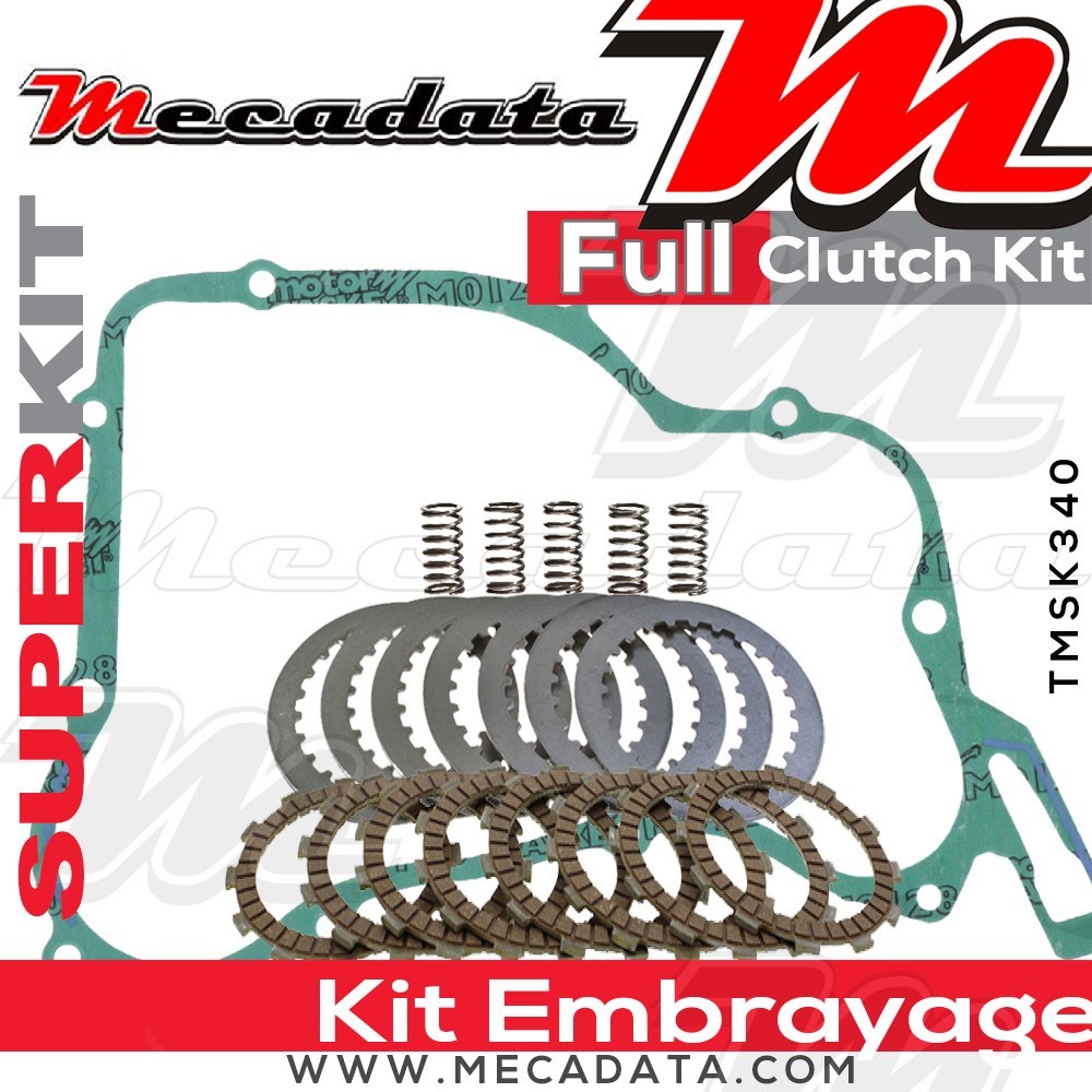 Superkit (Kit complet disques garnis, disques lisses, ressorts d'embrayage et joint carter) 