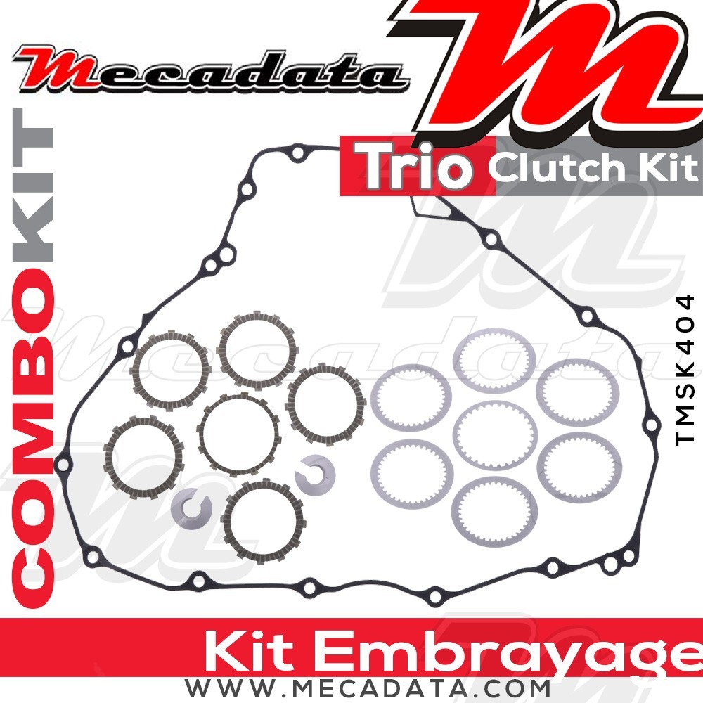 Combokit (disques garnis, disques lisses et joint carter) 