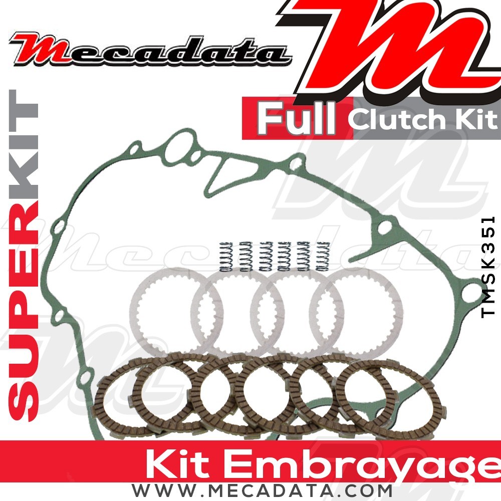 Superkit (Kit complet disques garnis, disques lisses, ressorts d'embrayage et joint carter) 