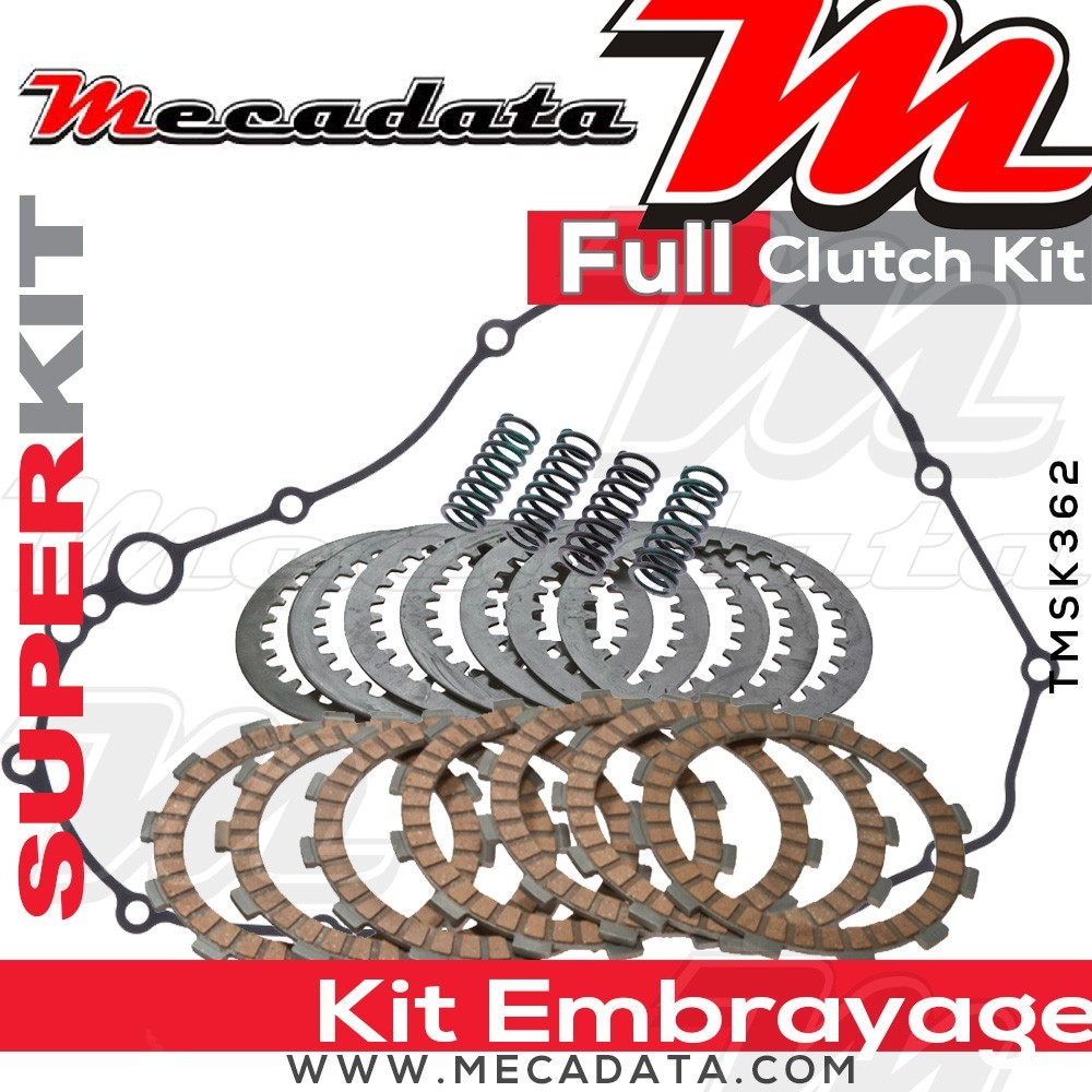 Superkit (Kit complet disques garnis, disques lisses, ressorts d'embrayage et joint carter) 