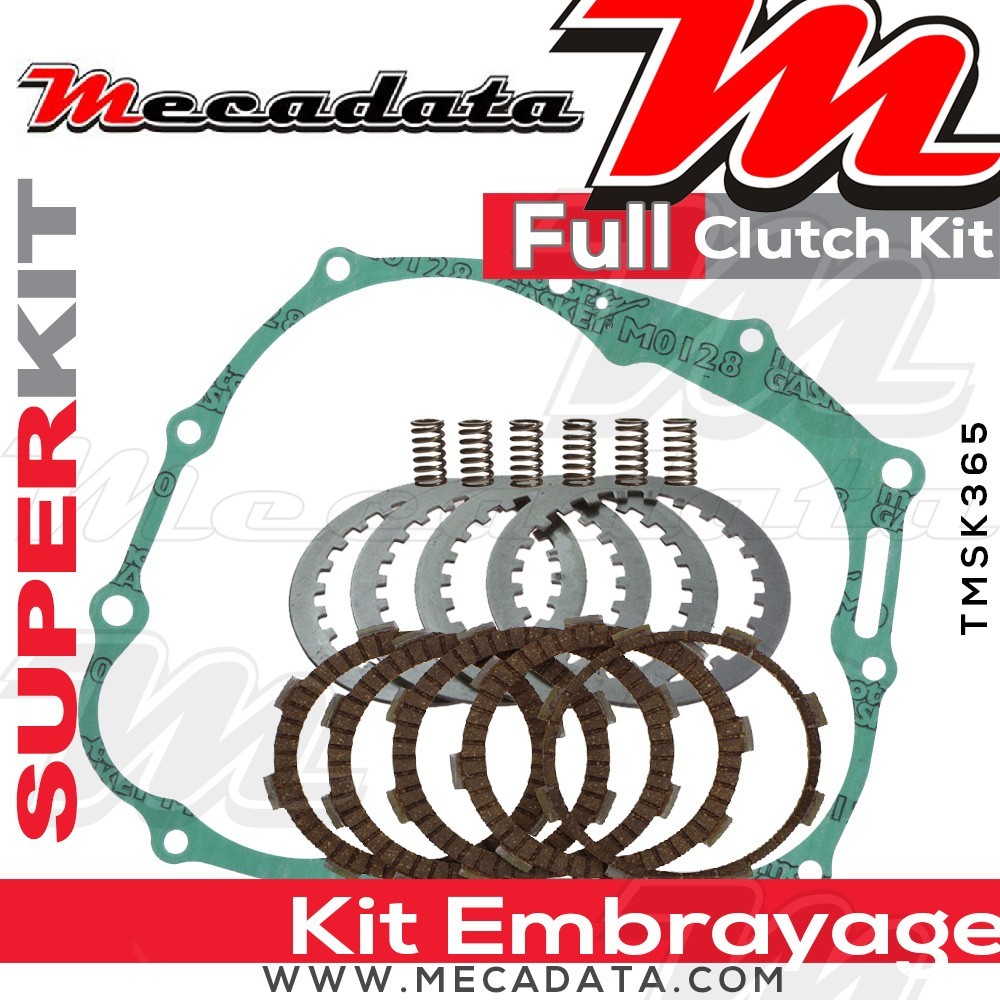 Superkit (Kit complet disques garnis, disques lisses, ressorts d'embrayage et joint carter) 