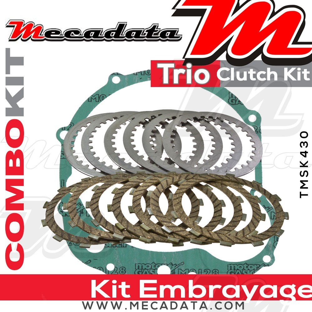 Combokit (disques garnis, disques lisses et joint carter) 