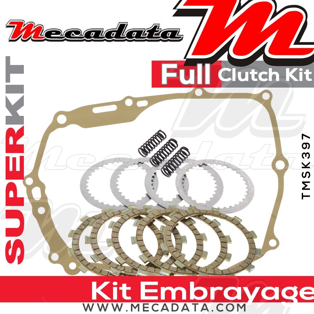 Superkit (Kit complet disques garnis, disques lisses, ressorts d'embrayage et joint carter) 