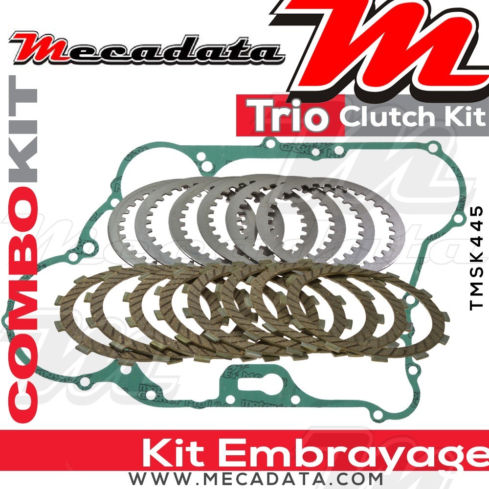 Combokit (disques garnis, disques lisses et joint carter) 