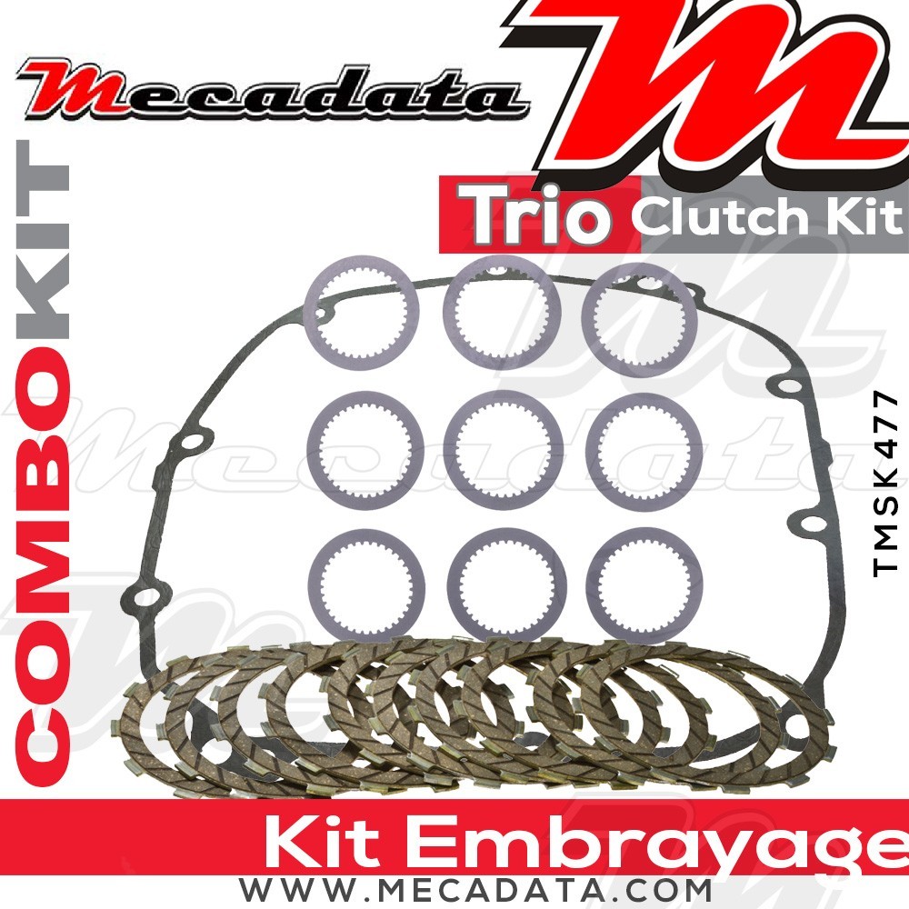 Combokit (disques garnis, disques lisses et joint carter) 