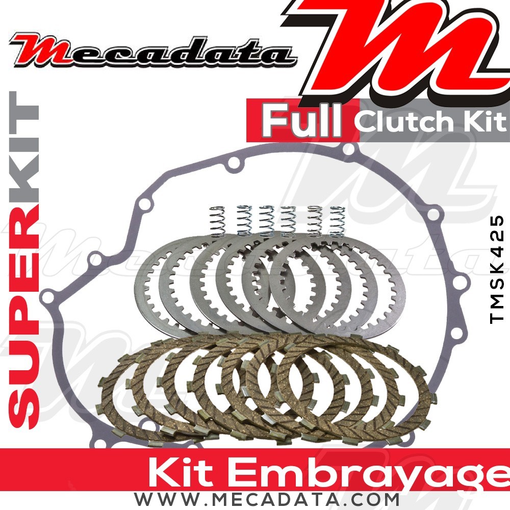 Superkit (Kit complet disques garnis, disques lisses, ressorts d'embrayage et joint carter) 