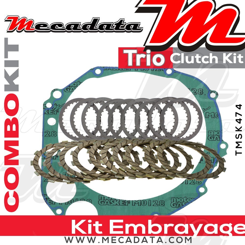 Combokit (disques garnis, disques lisses et joint carter) 