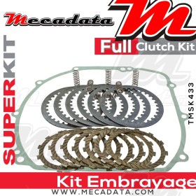 Superkit (Kit complet disques garnis, disques lisses, ressorts d'embrayage et joint carter) 