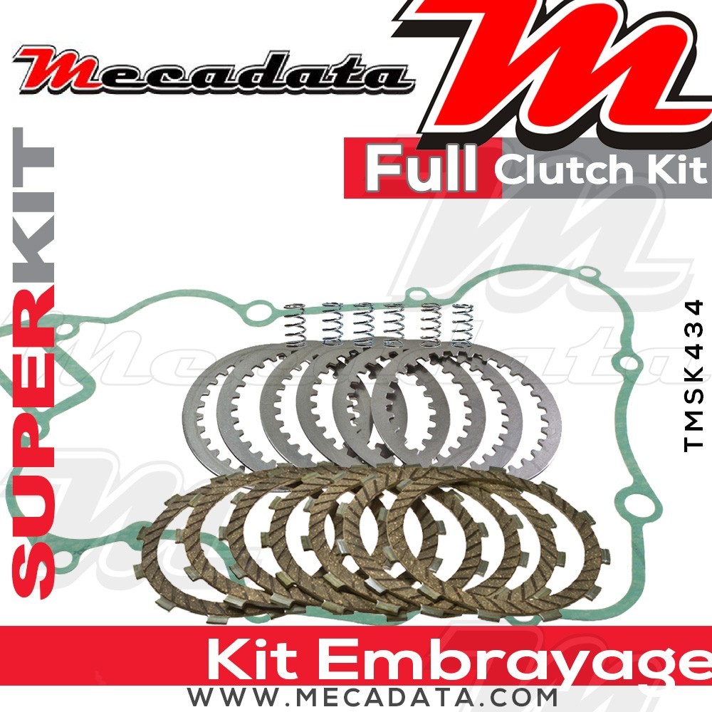 Superkit (Kit complet disques garnis, disques lisses, ressorts d'embrayage et joint carter) 