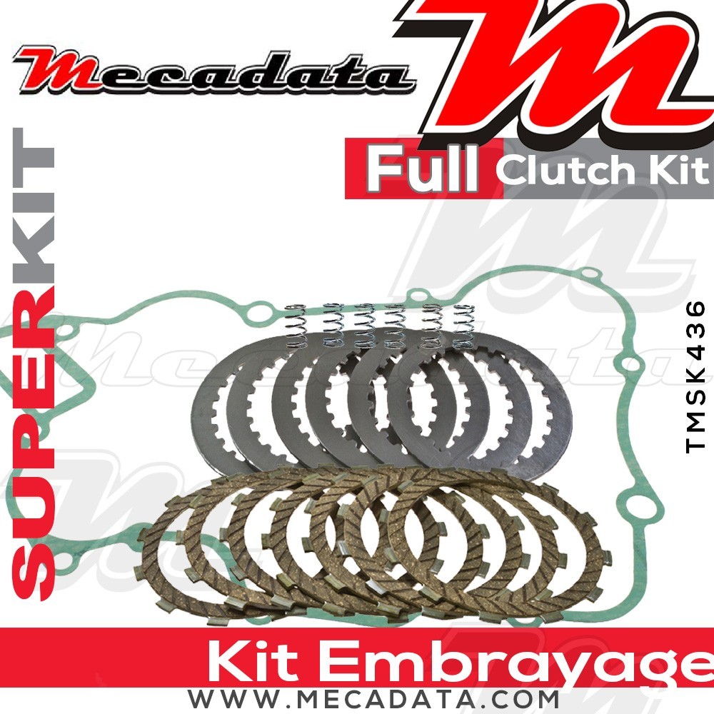 Superkit (Kit complet disques garnis, disques lisses, ressorts d'embrayage et joint carter) 