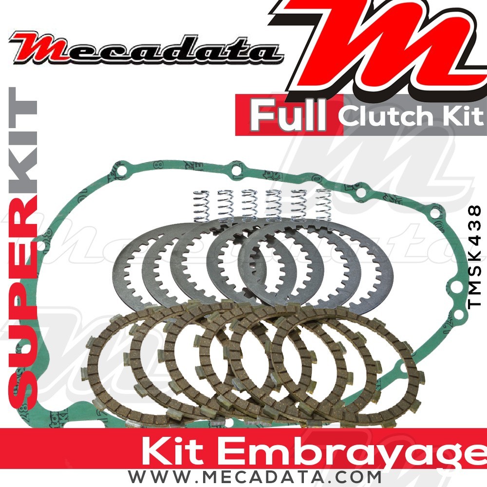 Superkit (Kit complet disques garnis, disques lisses, ressorts d'embrayage et joint carter) 