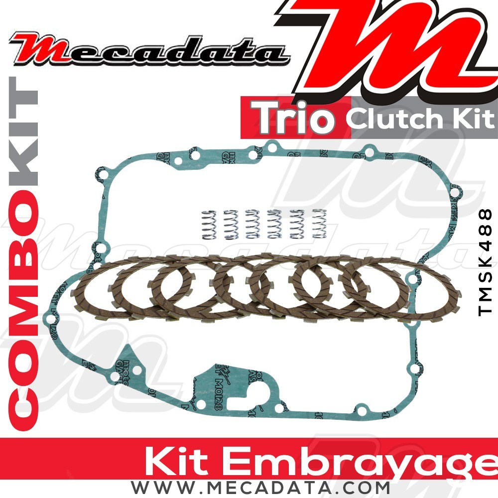 Combokit (disques garnis, ressorts d'embrayage et joint carter) 