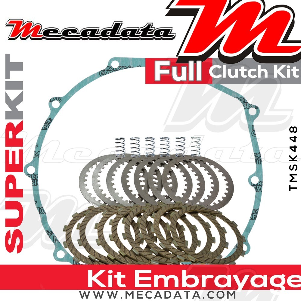 Superkit (Kit complet disques garnis, disques lisses, ressorts d'embrayage et joint carter) 