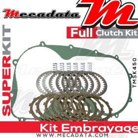 Superkit (Kit complet disques garnis, disques lisses, ressorts d'embrayage et joint carter) 