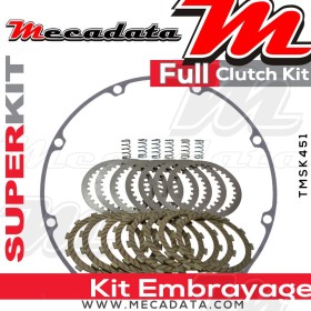 Superkit (Kit complet disques garnis, disques lisses, ressorts d'embrayage et joint carter) 