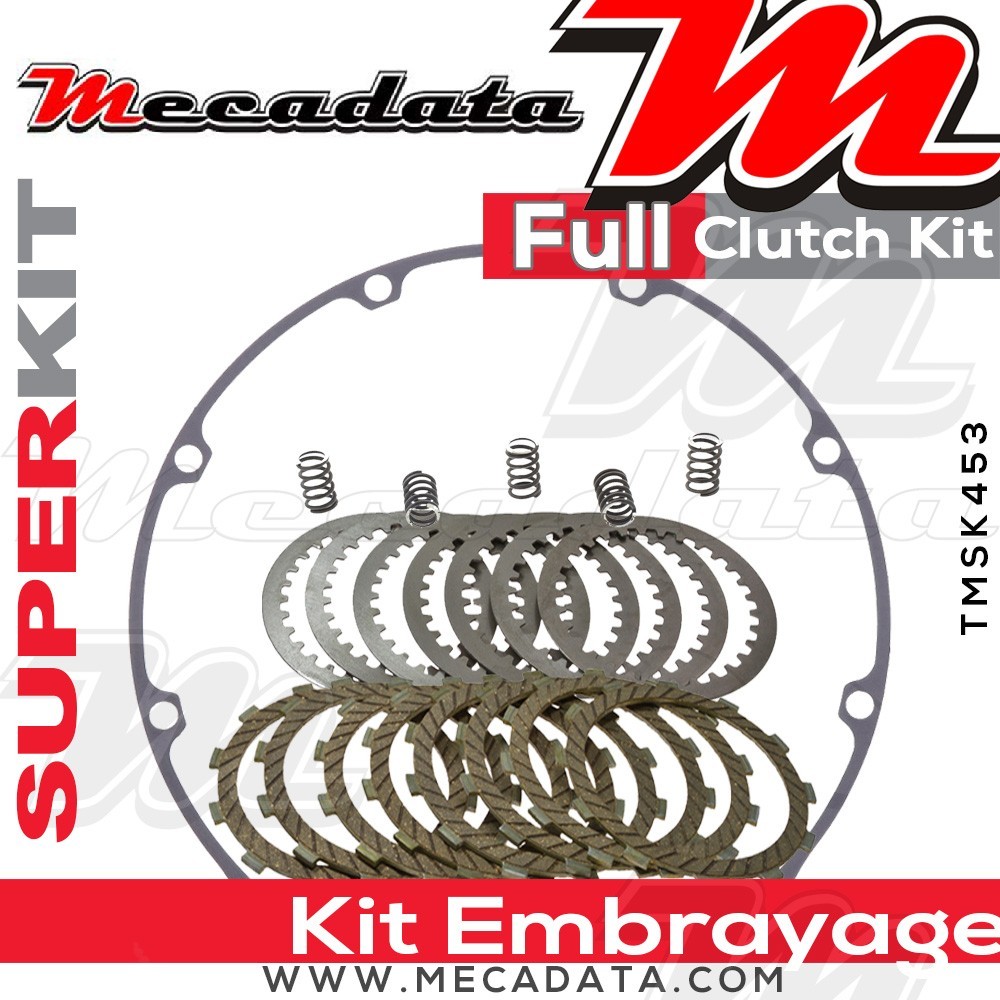Superkit (Kit complet disques garnis, disques lisses, ressorts d'embrayage et joint carter) 