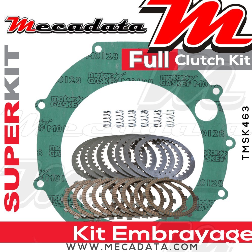 Superkit (Kit complet disques garnis, disques lisses, ressorts d'embrayage et joint carter) 