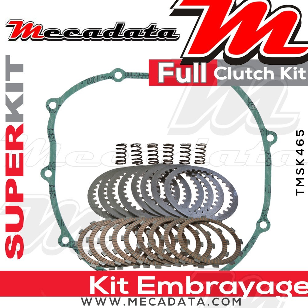 Superkit (Kit complet disques garnis, disques lisses, ressorts d'embrayage et joint carter) 