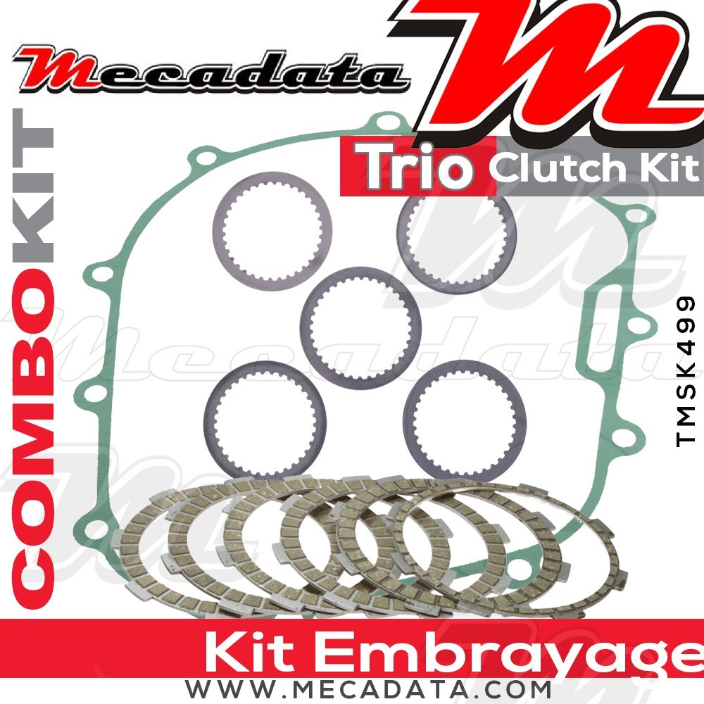 Combokit (disques garnis, disques lisses et joint carter) 