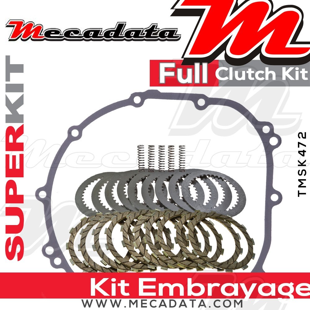 Superkit (Kit complet disques garnis, disques lisses, ressorts d'embrayage et joint carter) 