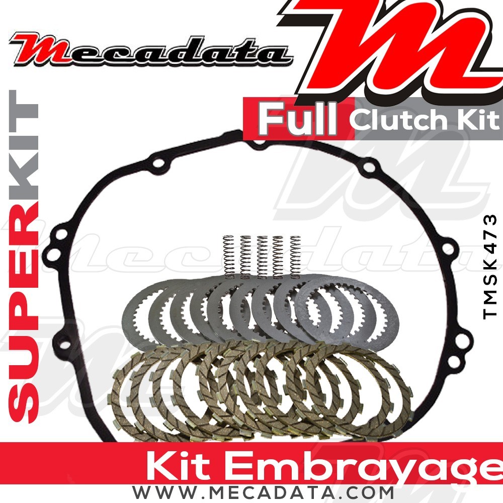 Superkit (Kit complet disques garnis, disques lisses, ressorts d'embrayage et joint carter) 