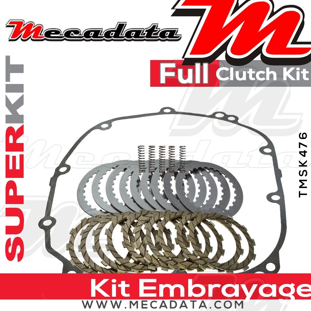 Superkit (Kit complet disques garnis, disques lisses, ressorts d'embrayage et joint carter) 