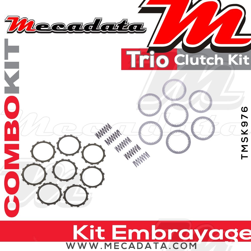 Combokit (disques garnis, disques lisses et ressorts d'embrayage) 