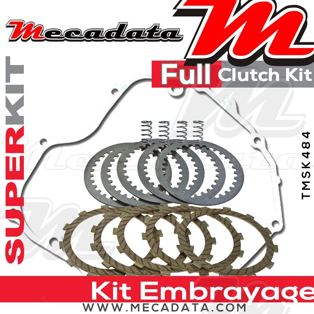Superkit (Kit complet disques garnis, disques lisses, ressorts d'embrayage et joint carter) 