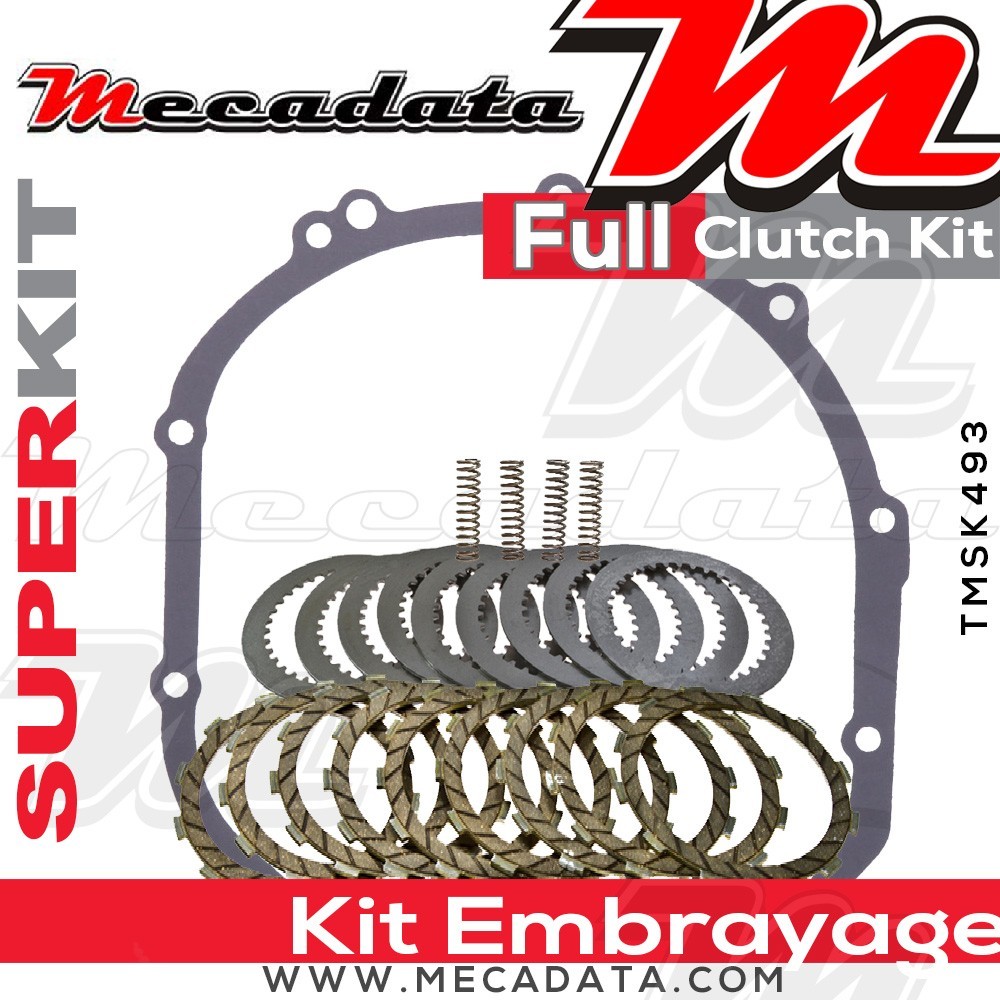 Superkit (Kit complet disques garnis, disques lisses, ressorts d'embrayage et joint carter) 