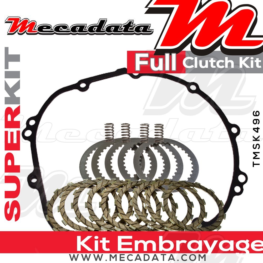Superkit (Kit complet disques garnis, disques lisses, ressorts d'embrayage et joint carter) 