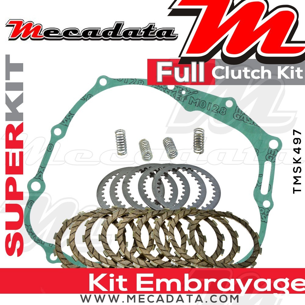 Superkit (Kit complet disques garnis, disques lisses, ressorts d'embrayage et joint carter) 