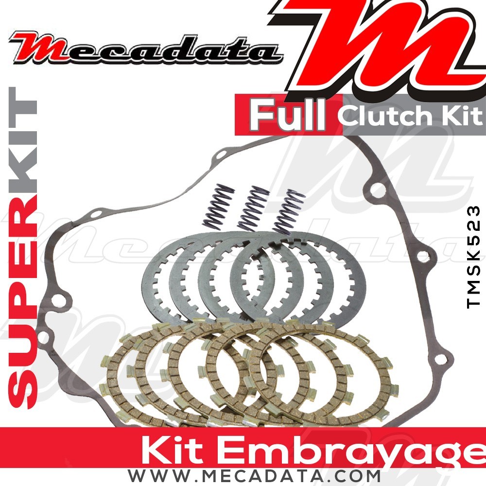 Superkit (Kit complet disques garnis, disques lisses, ressorts d'embrayage et joint carter) 