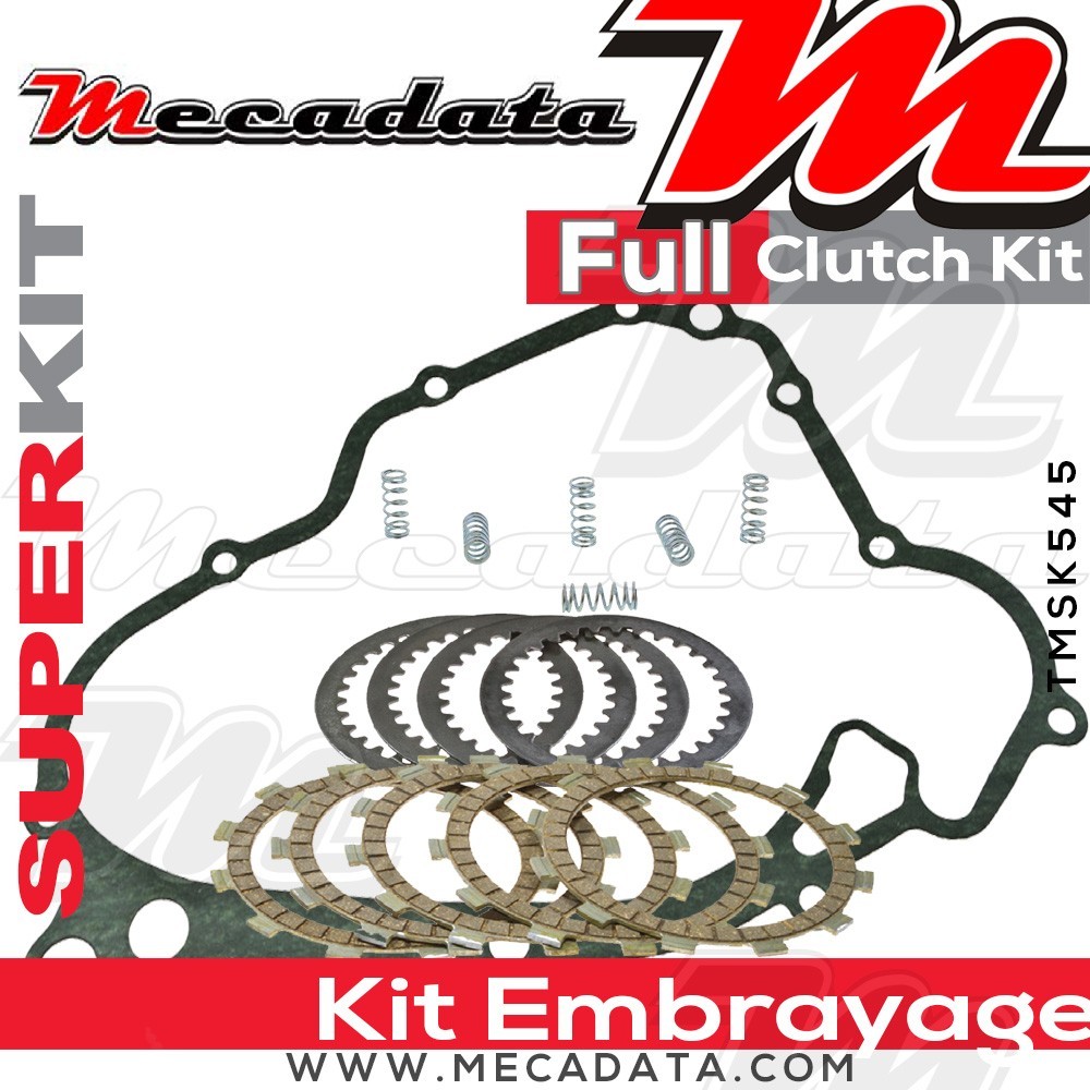 Superkit (Kit complet disques garnis, disques lisses, ressorts d'embrayage et joint carter) 
