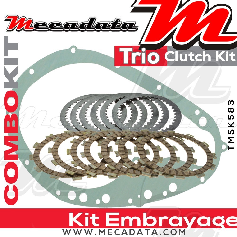 Combokit (disques garnis, disques lisses et joint carter) 