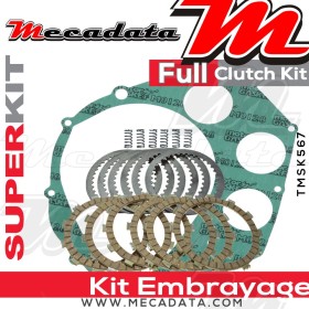 Superkit (Kit complet disques garnis, disques lisses, ressorts d'embrayage et joint carter) 
