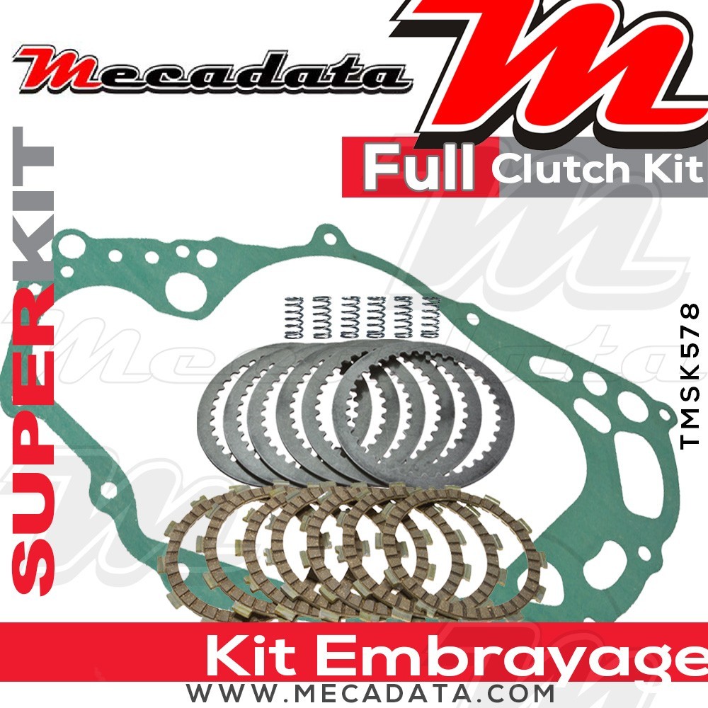 Superkit (Kit complet disques garnis, disques lisses, ressorts d'embrayage et joint carter) 