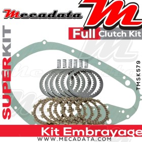 Superkit (Kit complet disques garnis, disques lisses, ressorts d'embrayage et joint carter) 