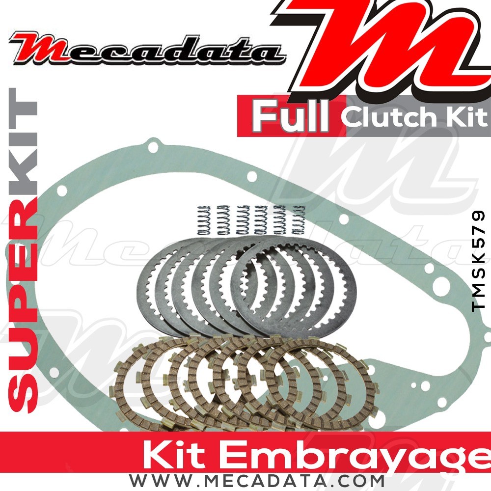 Superkit (Kit complet disques garnis, disques lisses, ressorts d'embrayage et joint carter) 
