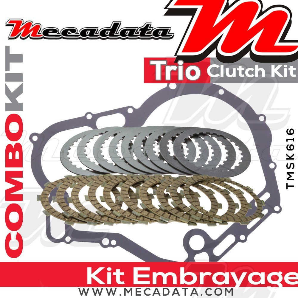 Combokit (disques garnis, disques lisses et joint carter) 