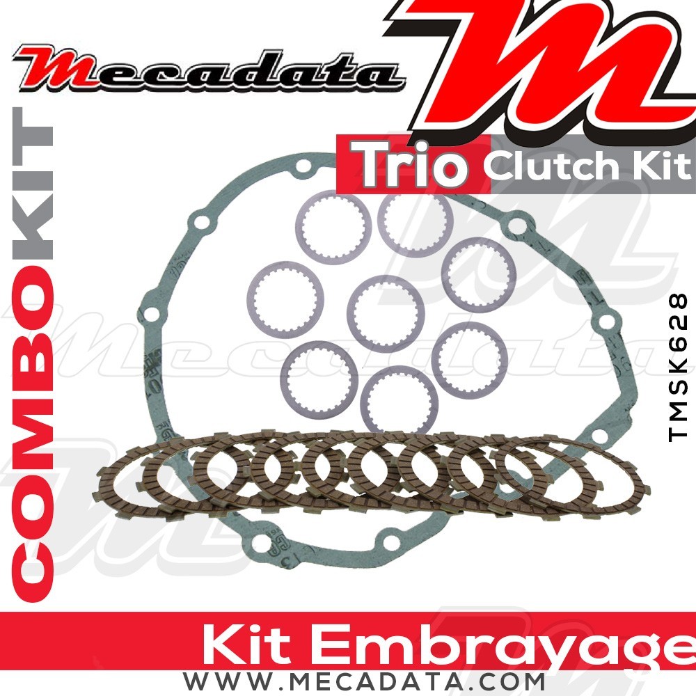 Combokit (disques garnis, disques lisses et joint carter) 