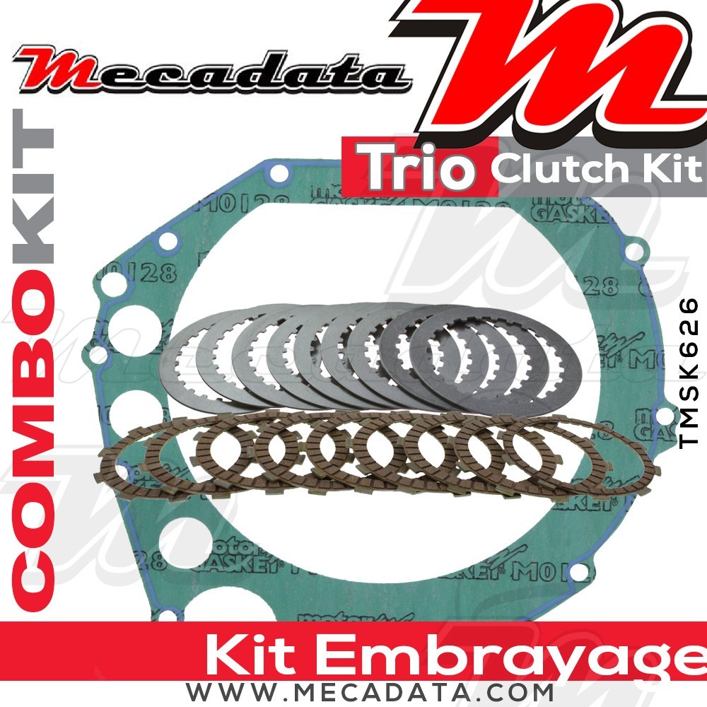 Combokit (disques garnis, disques lisses et joint carter) 