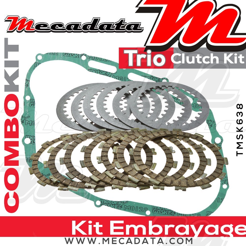 Combokit (disques garnis, disques lisses et joint carter) 