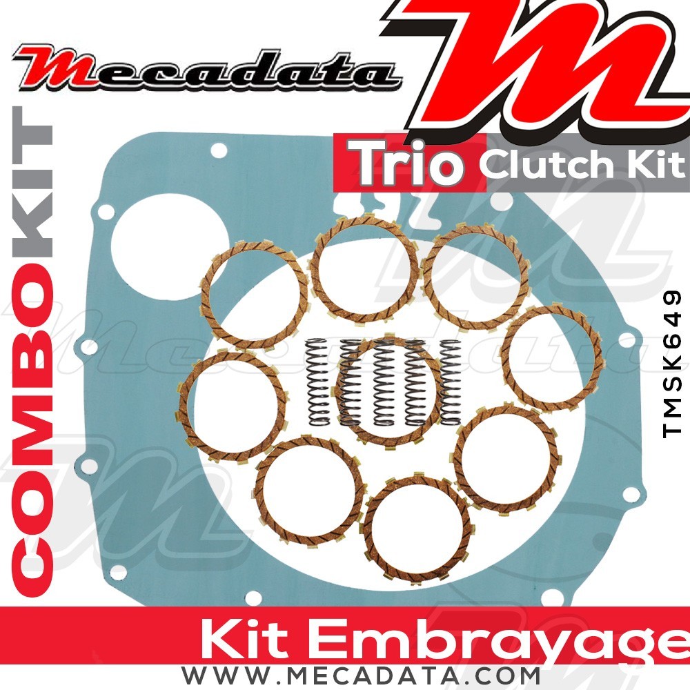 Combokit (disques garnis, ressorts d'embrayage et joint carter) 