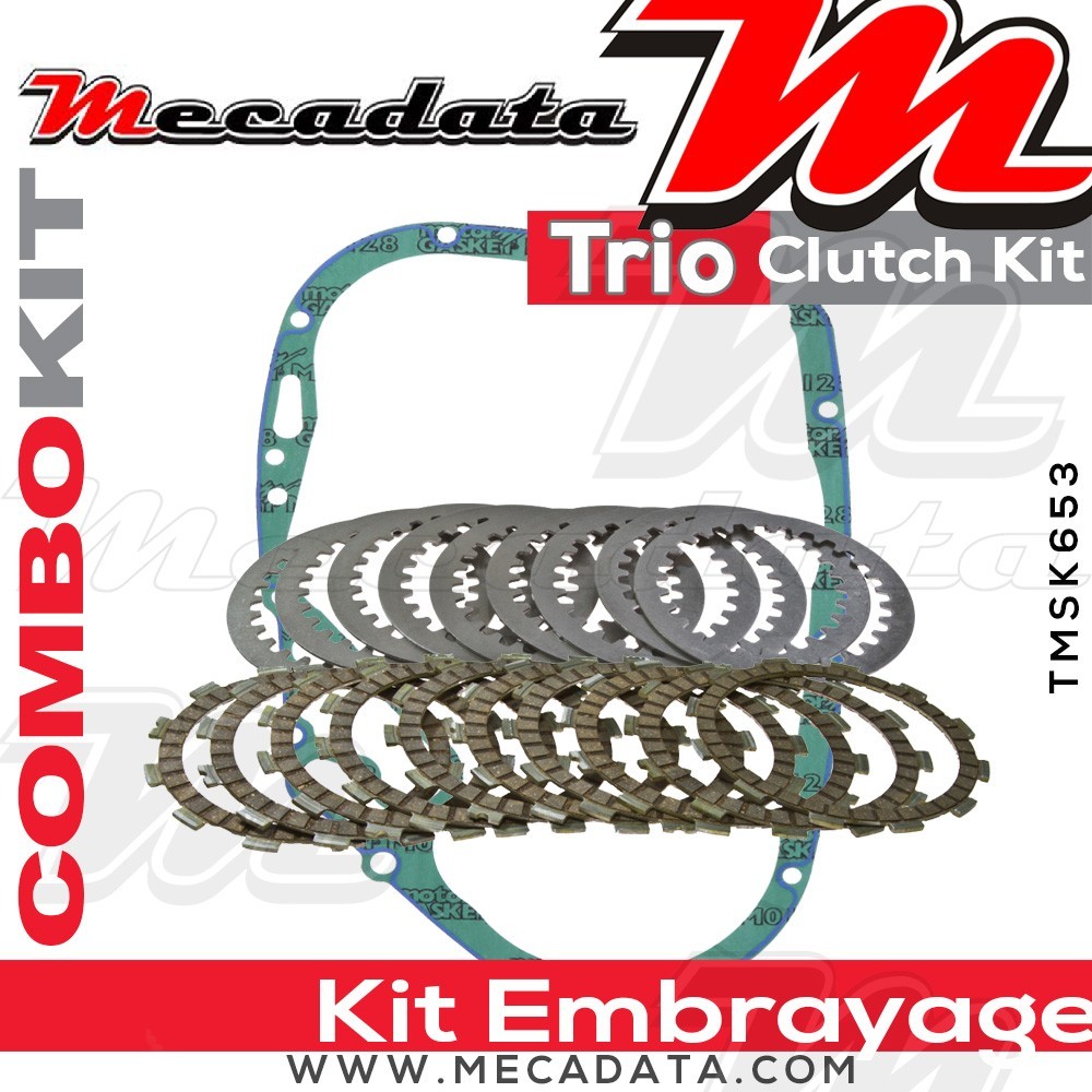 Combokit (disques garnis, disques lisses et joint carter) 