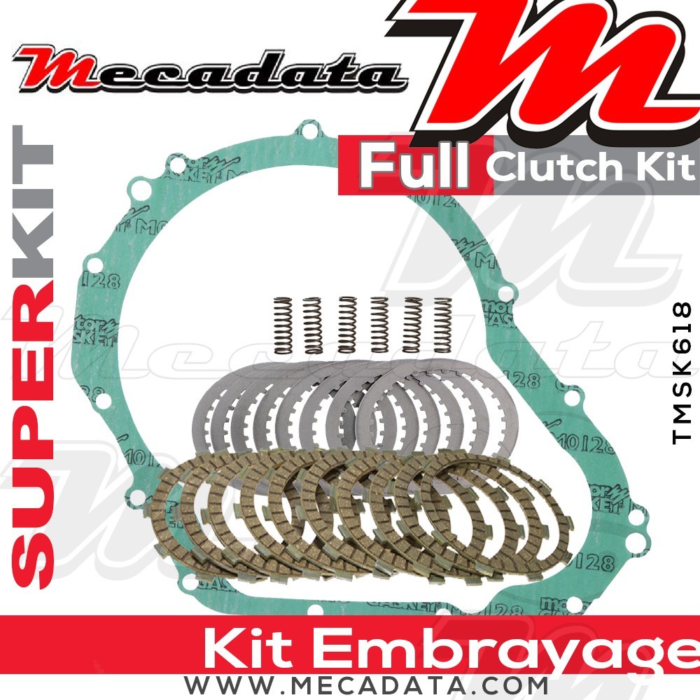 Superkit (Kit complet disques garnis, disques lisses, ressorts d'embrayage et joint carter) 