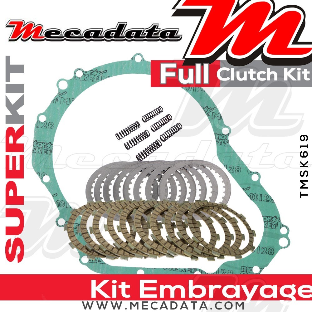 Superkit (Kit complet disques garnis, disques lisses, ressorts d'embrayage et joint carter) 