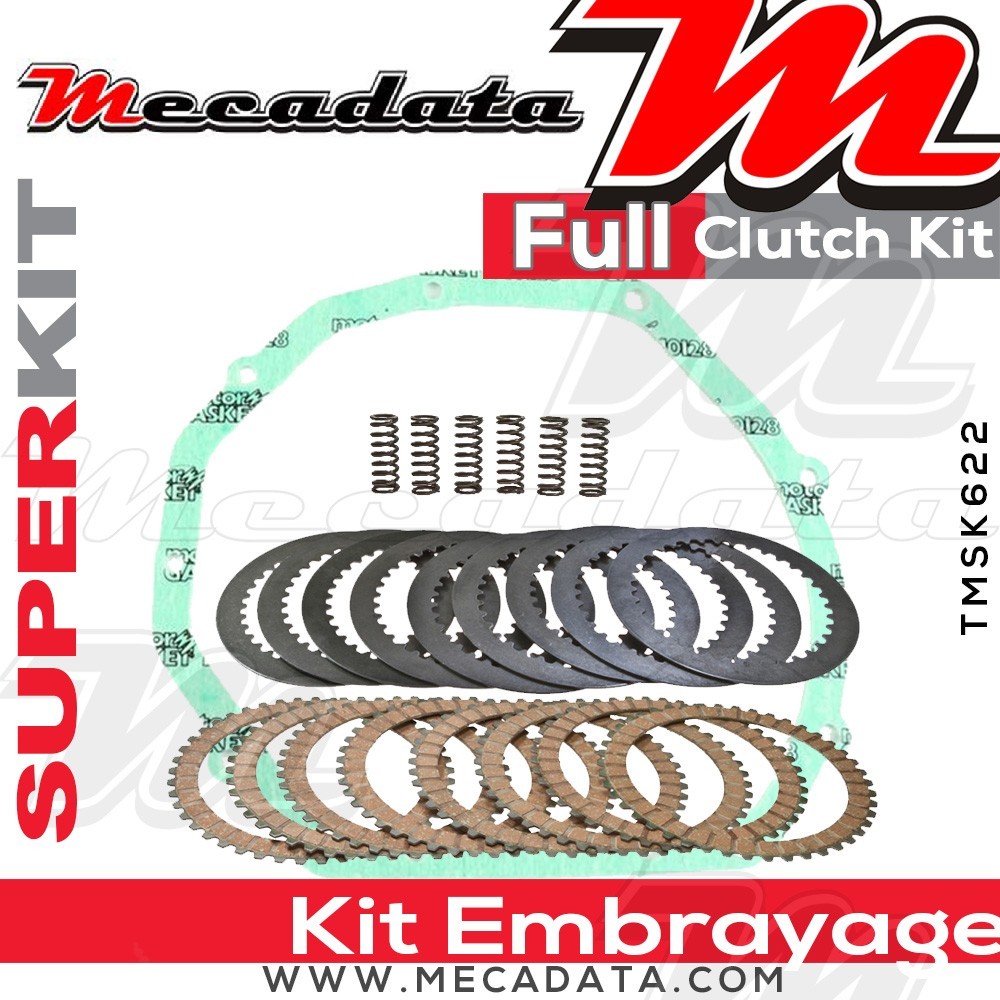 Superkit (Kit complet disques garnis, disques lisses, ressorts d'embrayage et joint carter) 