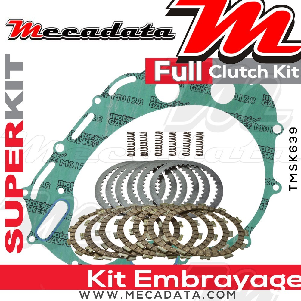 Superkit (Kit complet disques garnis, disques lisses, ressorts d'embrayage et joint carter) 