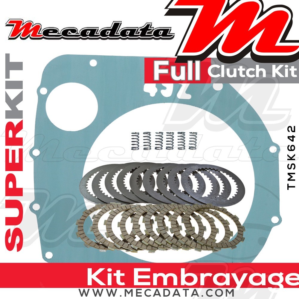 Superkit (Kit complet disques garnis, disques lisses, ressorts d'embrayage et joint carter) 