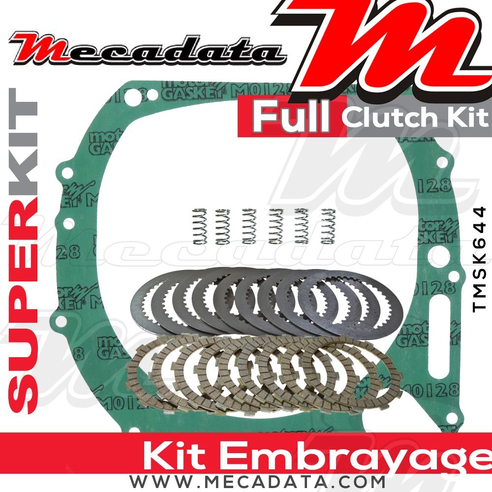 Superkit (Kit complet disques garnis, disques lisses, ressorts d'embrayage et joint carter) 